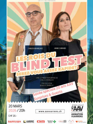 Le roi du Blind Test - 20 ans <br> ven 20 mars 26