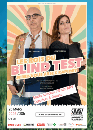 Le roi du Blind Test - 20 ans <br> ven 20 mars 26