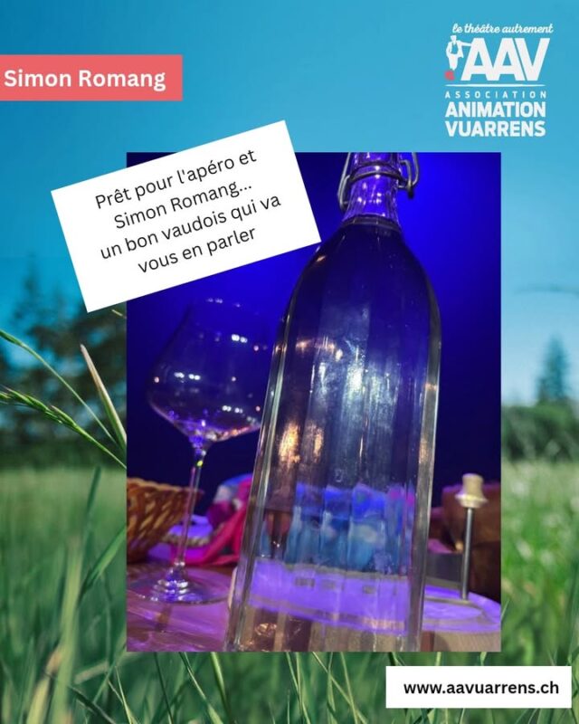 À ce soir !
#vuarrens #aavuarrens #culture #simonromang
